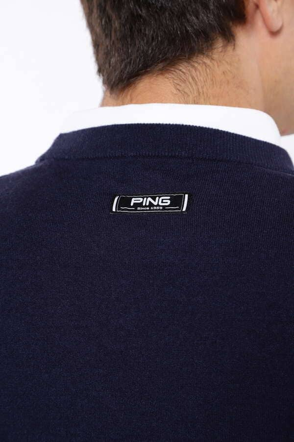 【PING APPAREL】Mr.PINGジャガードクルーネックニットプルオーバー ＜NATIVE＞ (MENS)