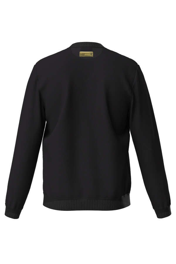 【PING APPAREL】エンボス+ラバープリント クルーネックニット ＜GOLD＞ (MENS)