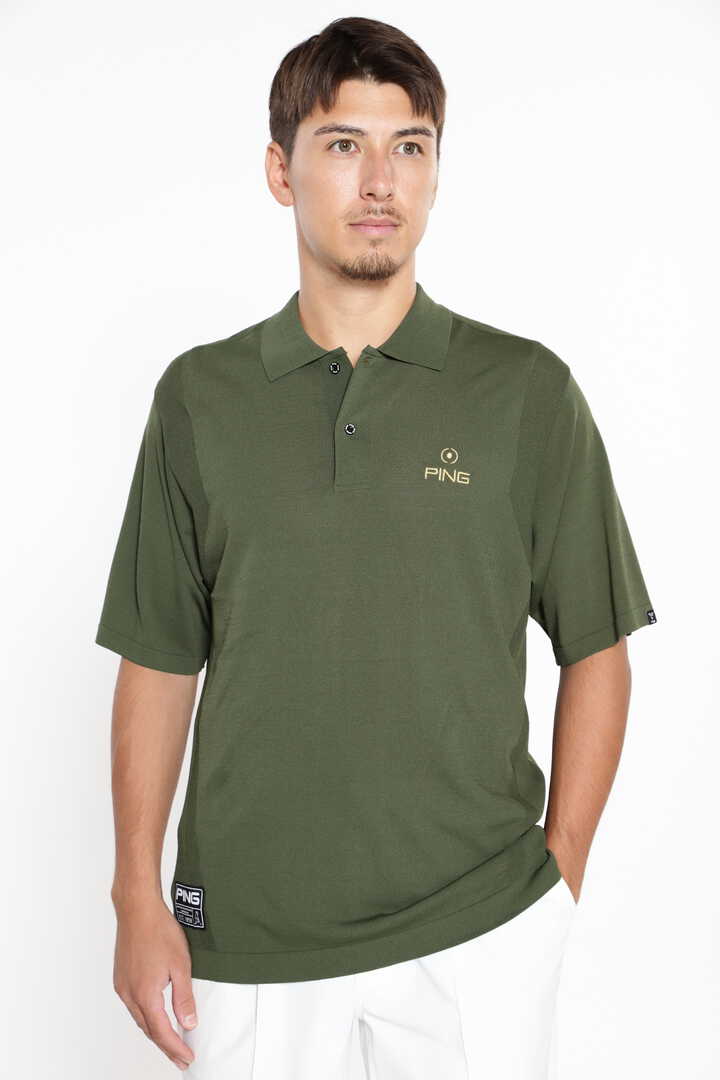 PING APPAREL】半袖ポロニット ＜GOLD＞ (MENS)（6214272793） | PING  