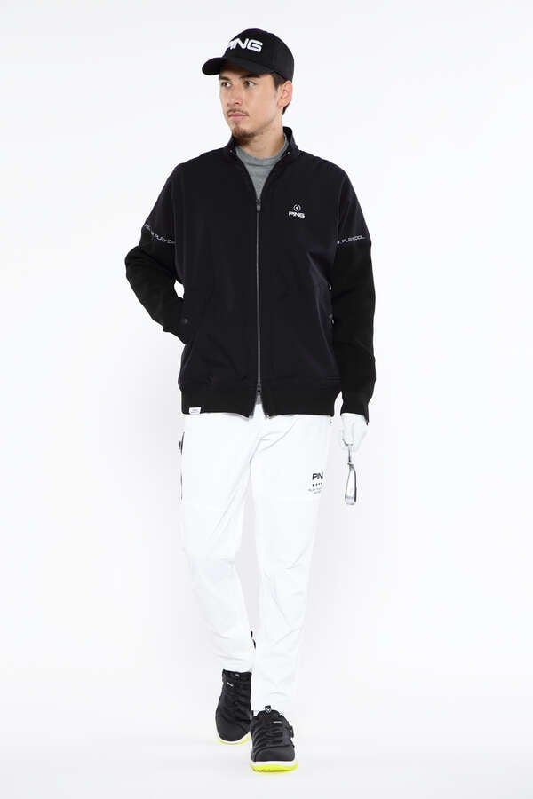 【PING APPAREL】ロゴプリント長袖ハイネックニット ＜PERFORMANCE＞ (MENS)