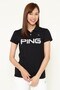 【PING APPAREL】PING ビッグ ロゴ 半袖 ポロシャツ (LADIES)