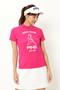 【PING APPAREL】Mr.PING 半袖モックネックニット プルオーバー ＜NATIVE＞ (LADIES)