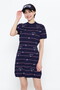【PING APPAREL】アリゾナボーダージャガードモックネックニットワンピース ＜NATIVE＞ (LADIES)