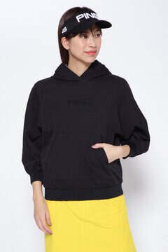 【PING APPAREL】リサイクルNEOメッシュプルオーバーフーディー ＜GOLD＞ (LADIES)