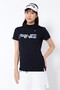 【PING APPAREL】コットンライク天竺 半袖デザイン衿カットソー ＜NATIVE＞ (LADIES)
