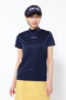 【PING APPAREL】プラスリッチDRY&UVバックプリント半袖ハイネックシャツ＜PRODUCT ADDITION＞ (LADIES)