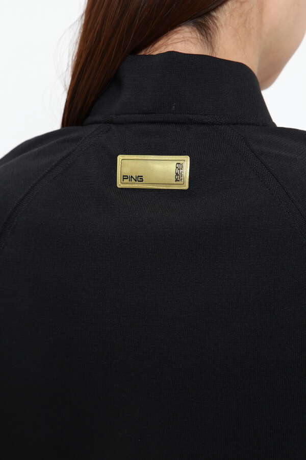 PING APPAREL】ホールガーメントニットポロシャツ ＜GOLD＞ (LADIES