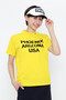 【PING APPAREL】ロゴ柄 半袖ハイネックニットプルオーバー ＜NATIVE＞ (LADIES)