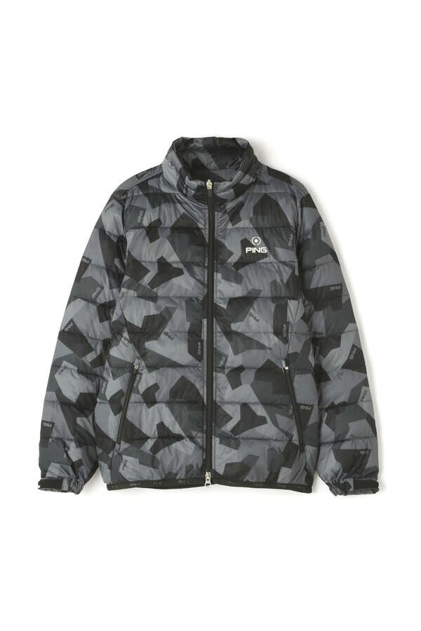 【PING APPAREL】 Arizona rock camo柄ストレッチラミネート中綿ブルゾン＜PERFORMANCE＞(LADIES)