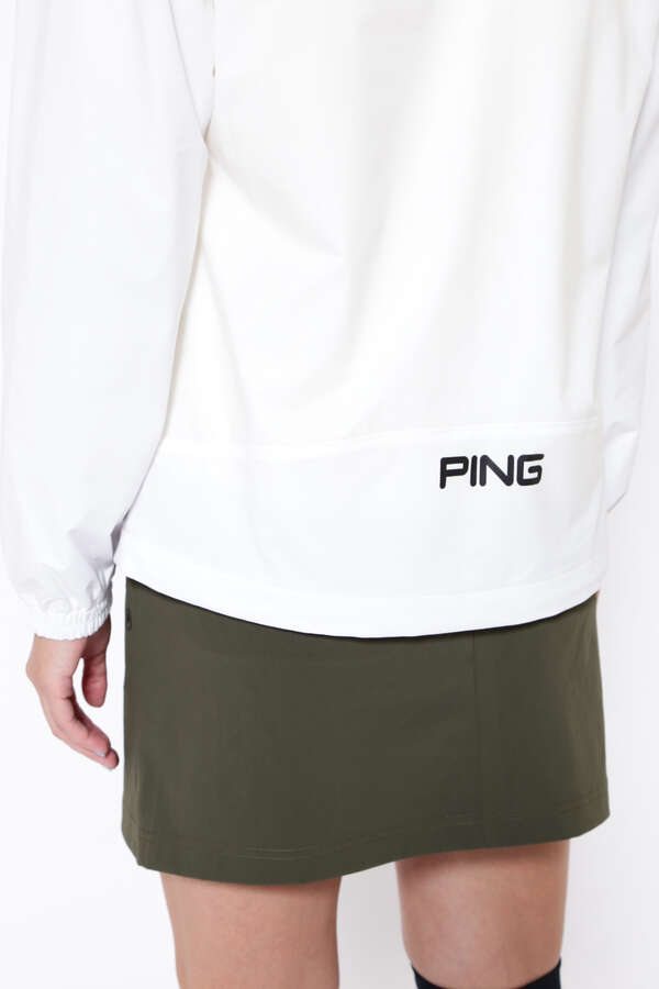 【PING APPAREL】撥水フルジップストレッチブルゾン ＜GOLD＞ (LADIES)