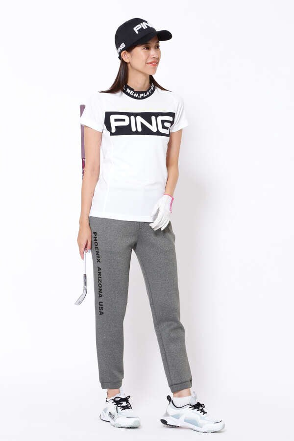 PING APPAREL】4WAYストレッチダンボールニットジョガーパンツ