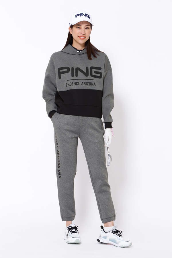 PING APPAREL】4WAYストレッチダンボールニットジョガーパンツ