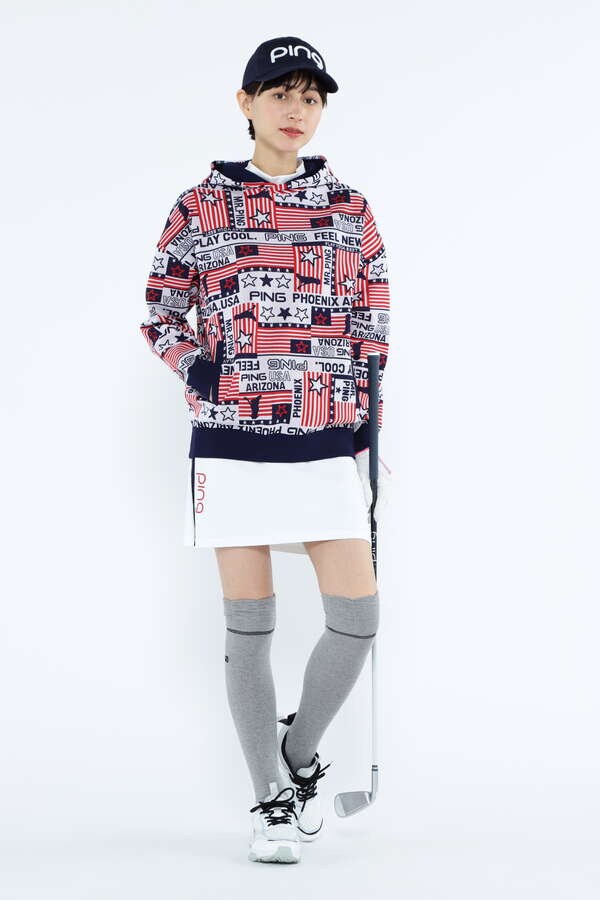 【PING APPAREL】ニットスカート ＜NATIVE＞ (LADIES)