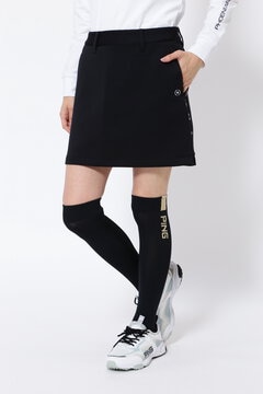 【PING APPAREL】キルトダンボールジャージスカート ＜GOLD＞ (LADIES)