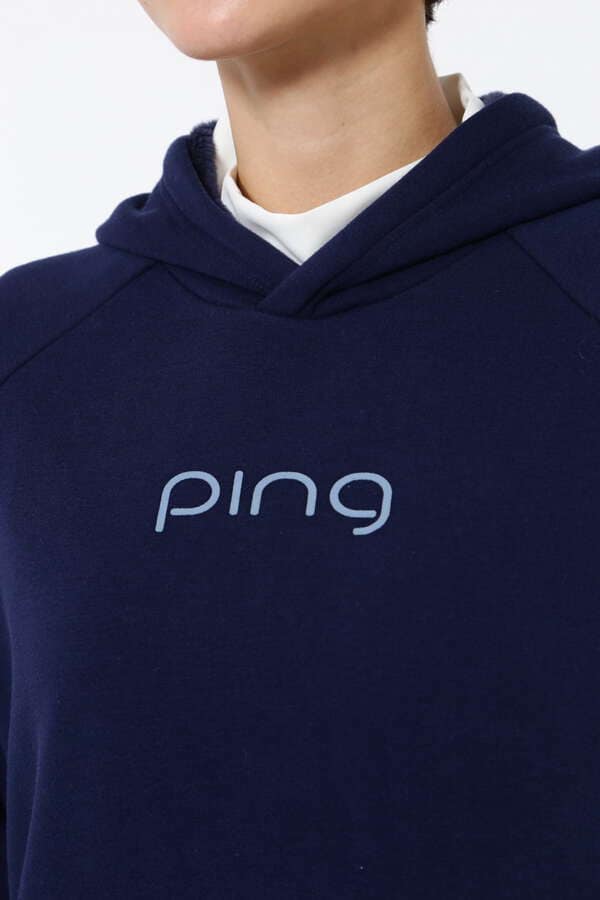 PING APPAREL】裏ボアスウェットフーディプルオーバー ＜NATIVE