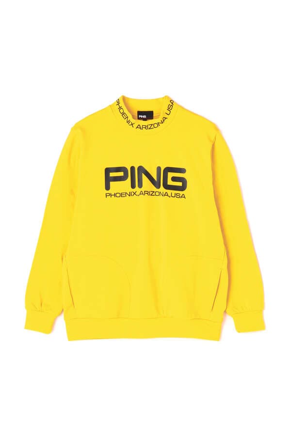 【PING APPAREL】ドビードッツ裏起毛モックネックプルオーバー ＜PERFORMANCE＞ (LADIES)