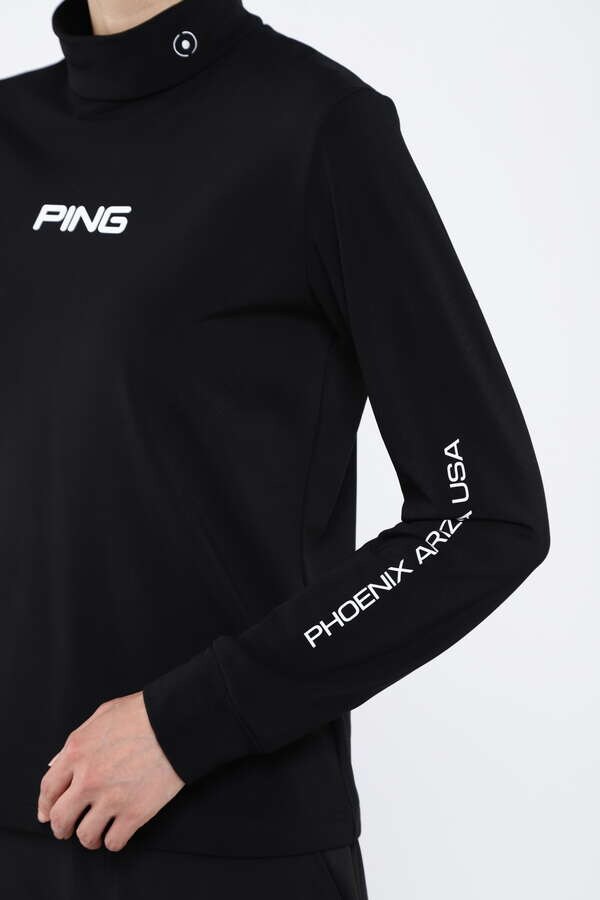 【PING APPAREL】エアーフレイク長袖ハイネックカットソー ＜PERFORMANCE＞ (LADIES)