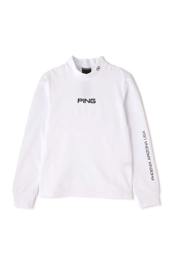 【PING APPAREL】エアーフレイク長袖ハイネックカットソー ＜PERFORMANCE＞ (LADIES)