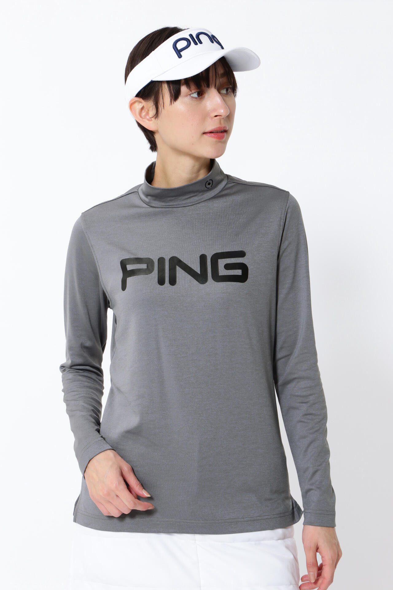 PING APPAREL】UV長袖ハイネックカットソー ＜PERFORMANCE＞ (LADIES)-