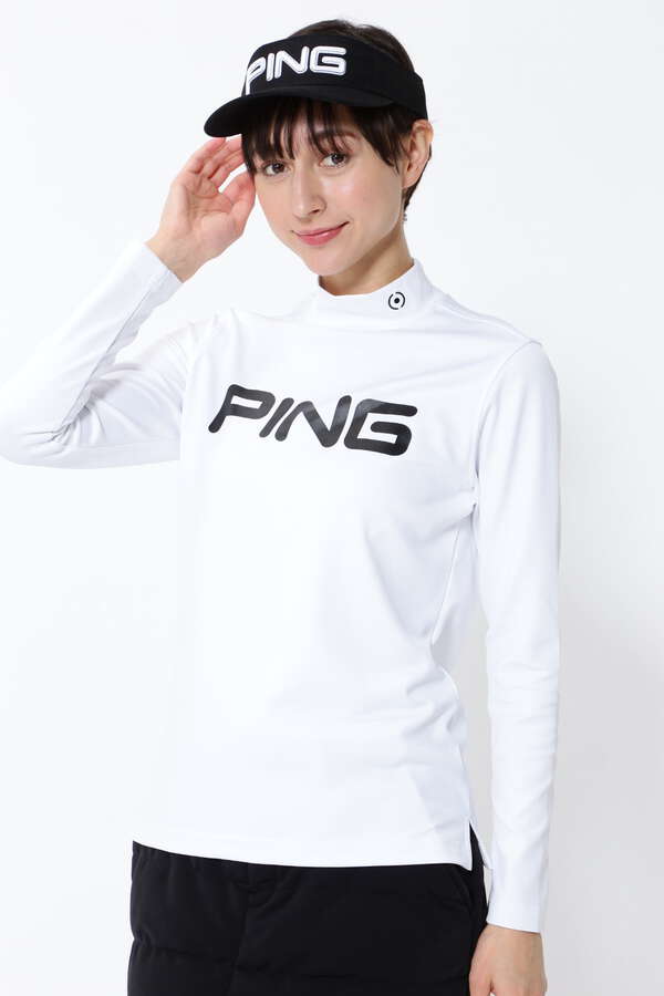 PING APPAREL】UV長袖ハイネックカットソー ＜PERFORMANCE＞ (LADIES