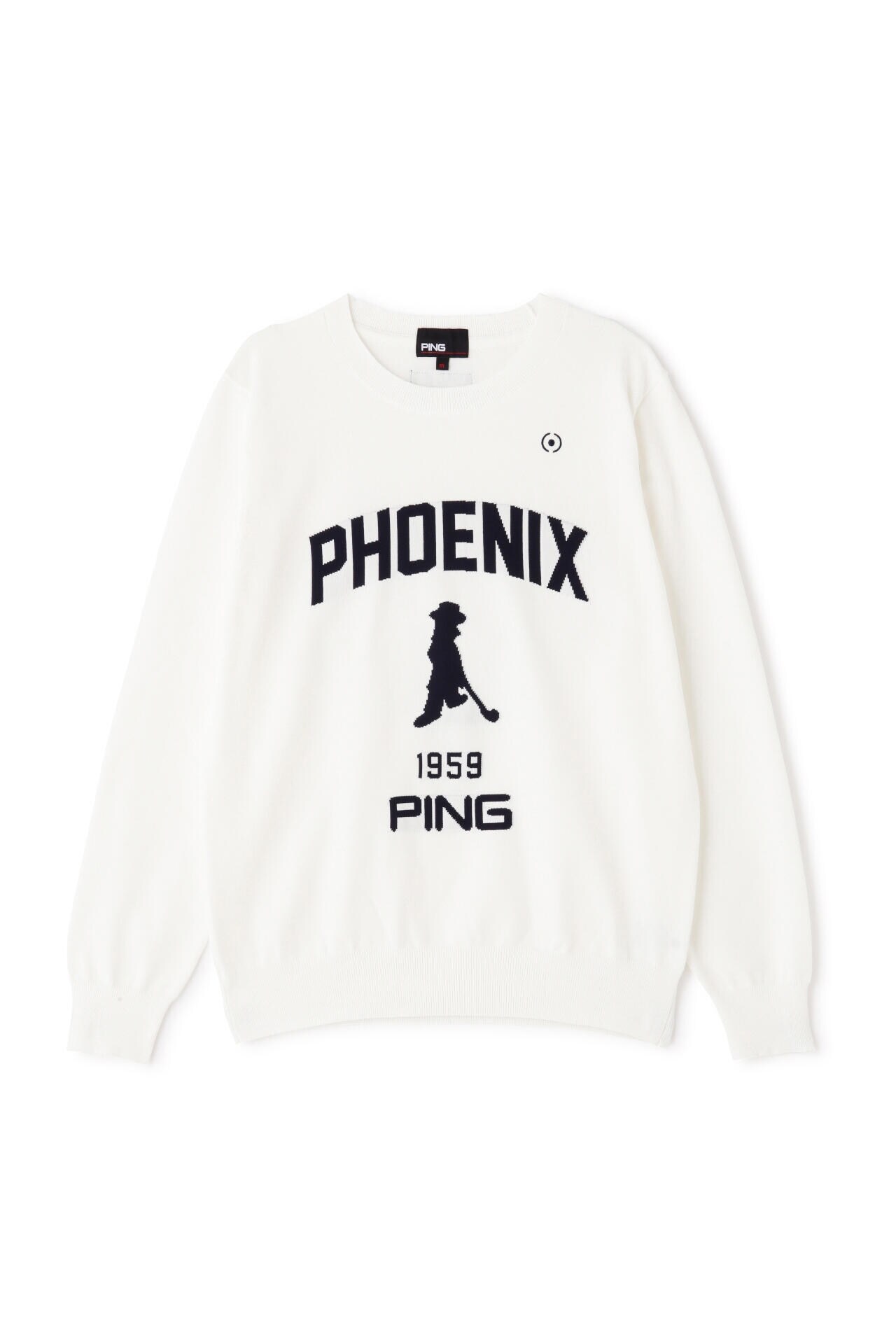 ピン】【PING APPAREL】PHOENIX Mr.PINGジャガード軽量クルーネック