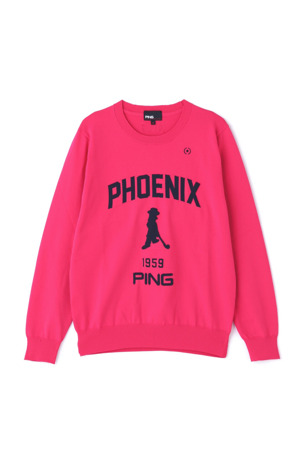 ピン】【PING APPAREL】PHOENIX Mr.PINGジャガード軽量クルーネック