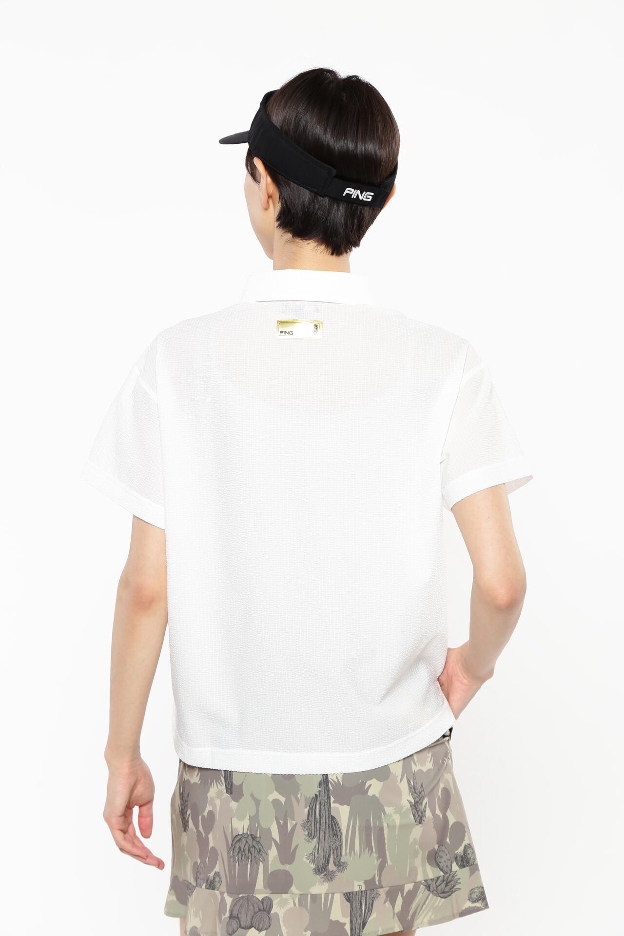 ピン】【PING APPAREL】Refiver半袖ポロシャツ ＜GOLD＞ (LADIES) 