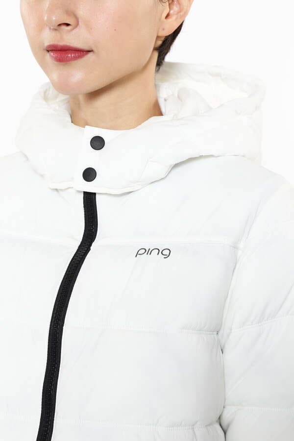 【PING APPAREL】全方向ストレッチフルジップ中綿フーディブルゾン ＜PERFORMANCE＞ (LADIES)