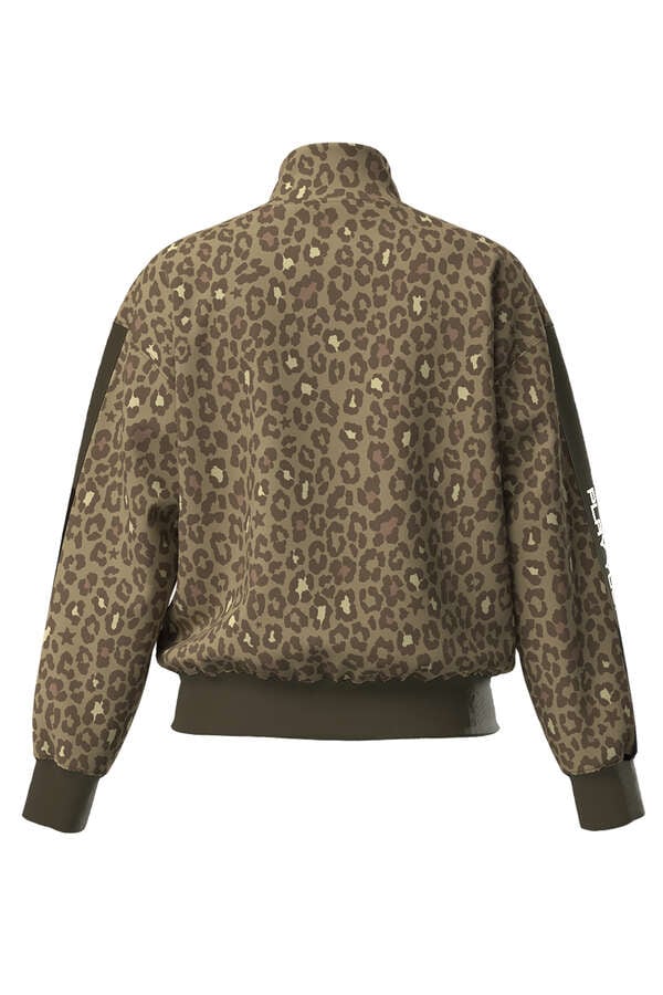 【PING APPAREL】LEOPARDプリント全方向ストレッチスムースプルジップブルゾン ＜PERFORMANCE＞ (LADIES)