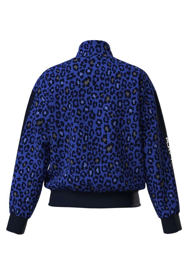 【PING APPAREL】LEOPARDプリント全方向ストレッチスムースプルジップブルゾン ＜PERFORMANCE＞ (LADIES)