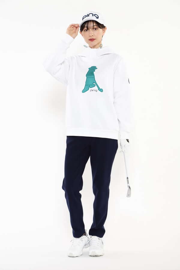 【PING APPAREL】全方向ストレッチニットコーデュロイテーパードパンツ ＜NATIVE＞ (LADIES)