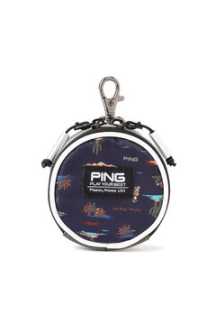 【PING】PLAY ON THE DESERT柄 ボールケース (UNISEX)