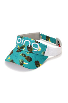 【PING】FRESH FRUIT柄 メッシュバイザー (LADIES)