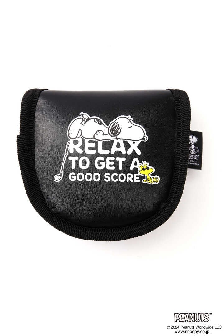 スヌーピー ゴルフ】【SNOOPY GOLF】パターカバー マレット型/Relax(UNISEX)