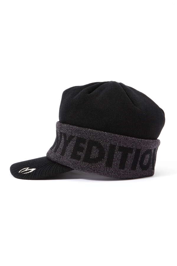 ツバ付きニットキャップ (UNISEX)