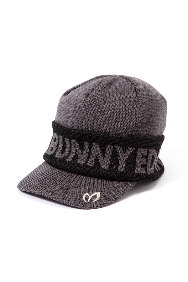 ツバ付きニットキャップ (UNISEX)