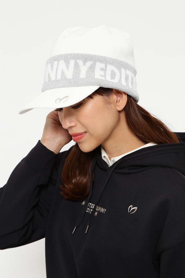 ツバ付きニットキャップ (UNISEX)