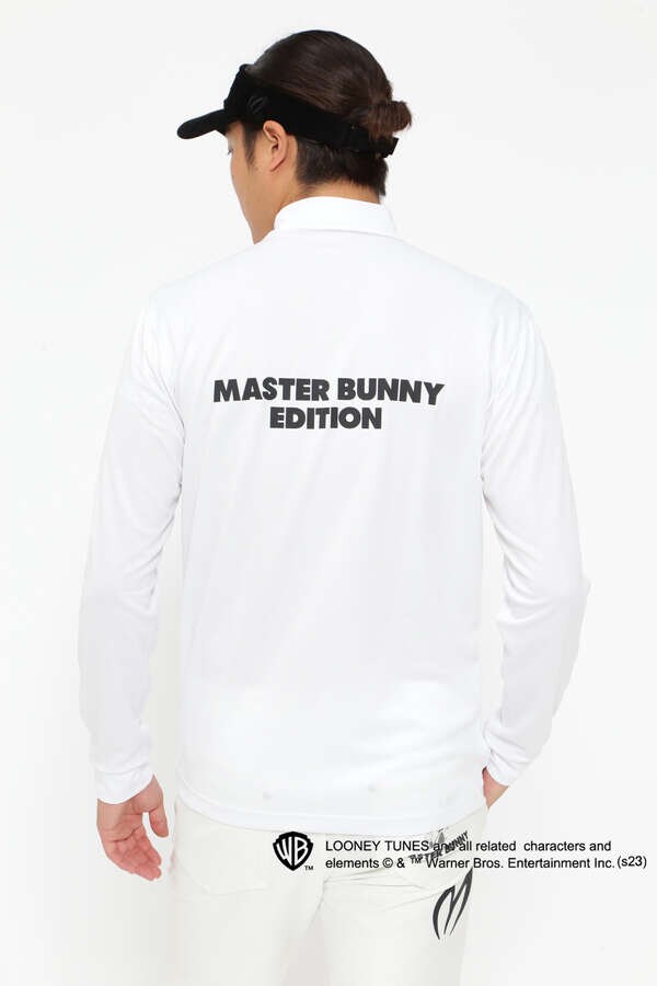 【Bugs Bunny×MASTER BUNNY EDITION】スーパーソフトバーズアイ 長袖ハイネックカットソー