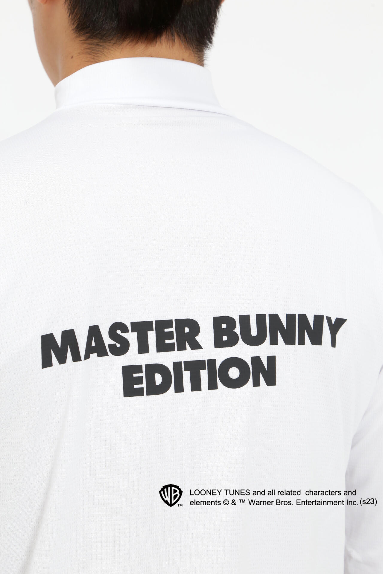 【Bugs Bunny×MASTER BUNNY EDITION】スーパーソフトバーズアイ 長袖ハイネックカットソー
