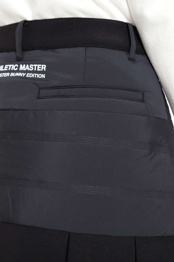 リサイクルナイロンタフタ 裾プリーツスカート ＜ATHLETIC MASTER＞