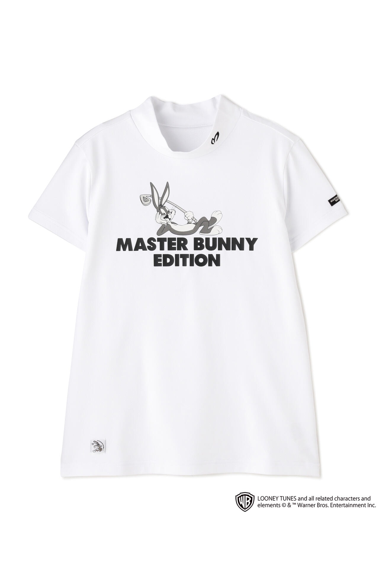 【Bugs Bunny×MASTER BUNNY EDITION】ドビー天竺半袖ハイネックカットソー