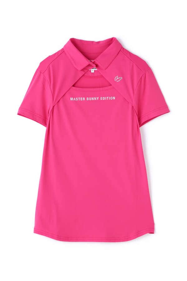 マスターバニーエディション　ポロシャツ　半袖　サイズ1　ネイビー　ゴルフ