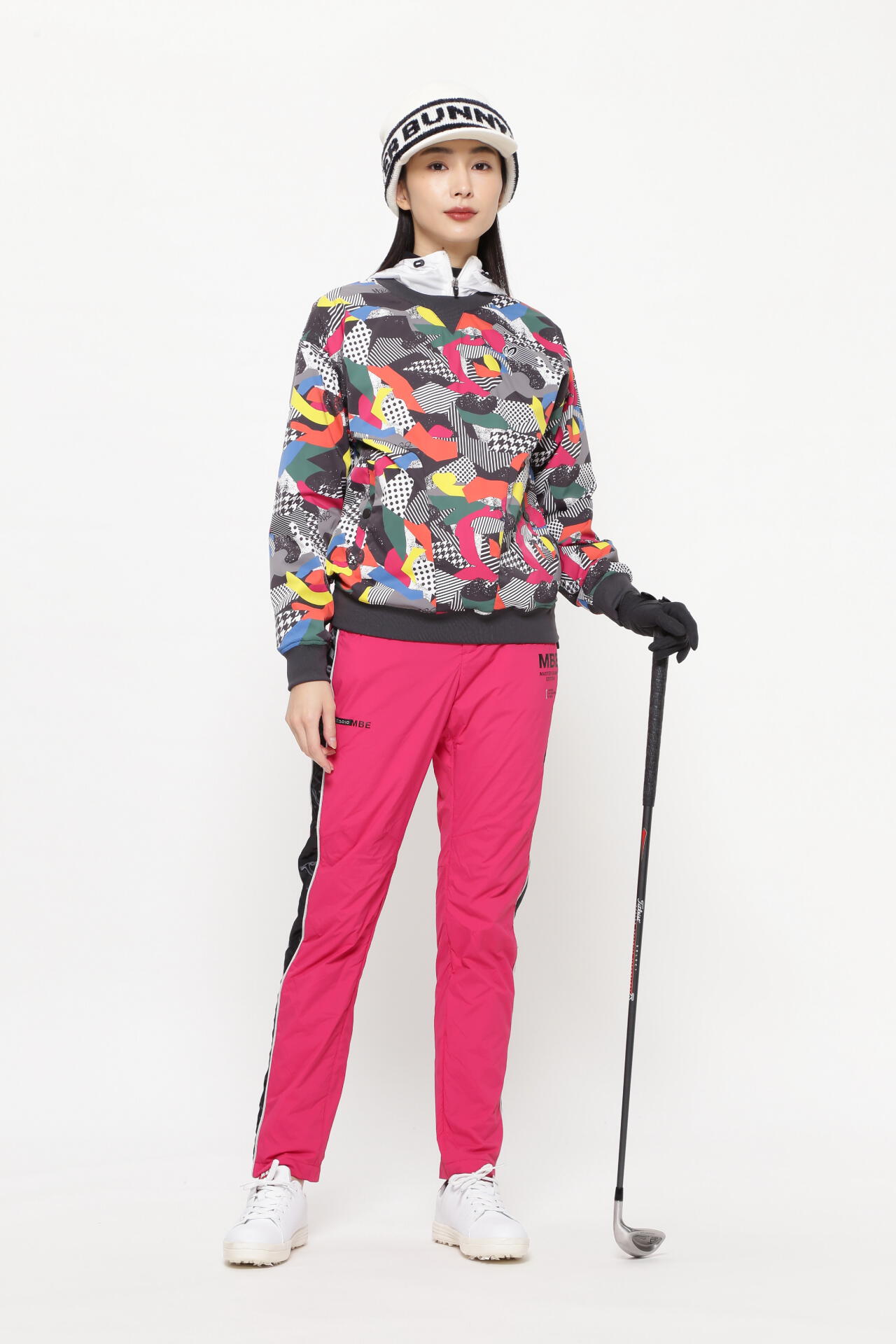 新品】マスターバニーストレッチパンツLLサイズダークグレー極暖