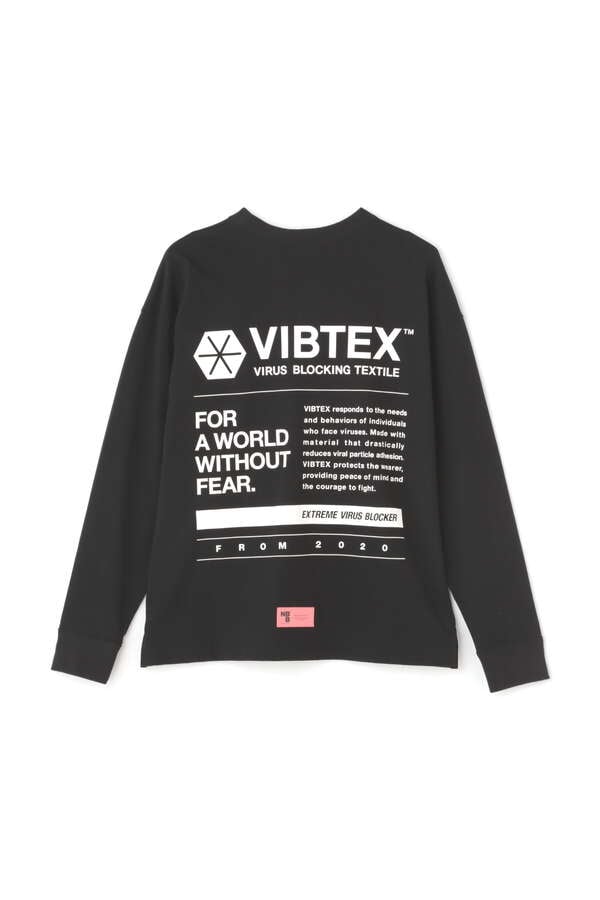 【NBB WEEKEND】VIBTEX長袖クルーネックシャツ (LADIES)