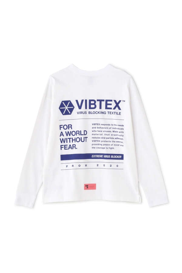 【NBB WEEKEND】VIBTEX長袖クルーネックシャツ (LADIES)
