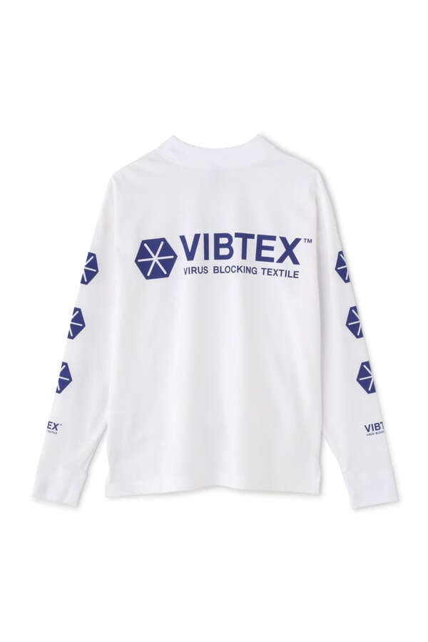 【NBB WEEKEND】VIBTEX長袖モックネックシャツ (LADIES)