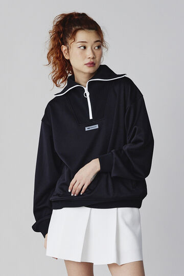 【NBB WEEKEND】ハーフジップ プルオーバー (LADIES)
