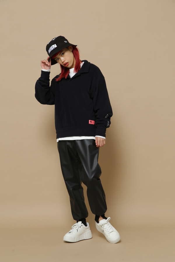 【NBB WEEKEND】フェイクレザーパンツ (LADIES)