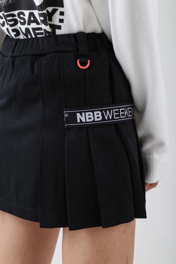 【NBB WEEKEND】プリーツスカート (LADIES)