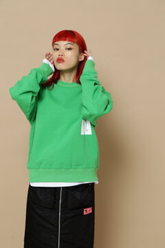 【NBB WEEKEND】クルーネックスウェットプルオーバー (LADIES)